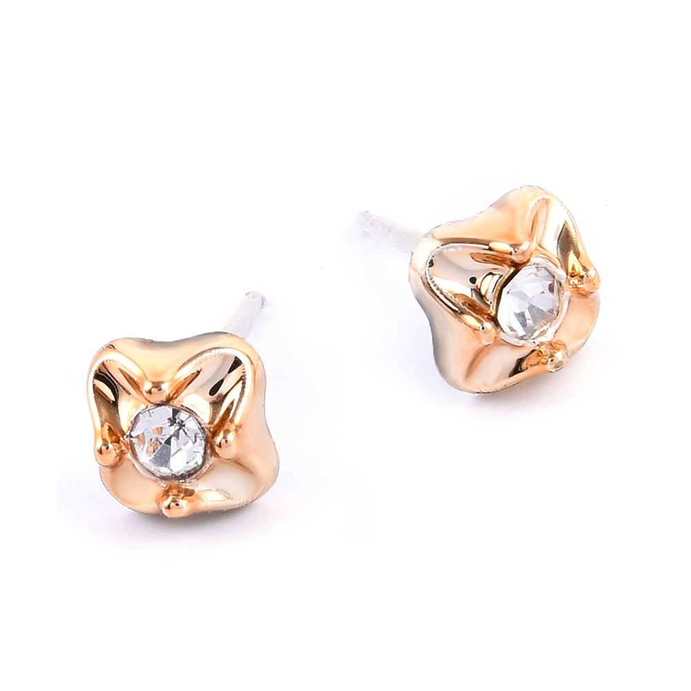 Bộ 36 Đôi Khuyên Tai Mạ Vàng/Bạc 925 Đính Đá Xinh Xắn