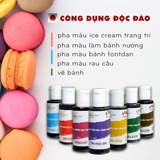 Màu gel unicorn trắng/ nâu gỗ/ xanh lá cây/ xanh da trời/ đỏ tươi/ hồng rose/ vàng chanh
