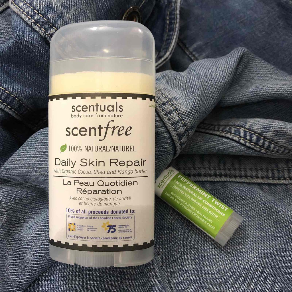 Thanh lăn không mùi cho da khô Scentuals Scentfree Dry Skin Repair 55g