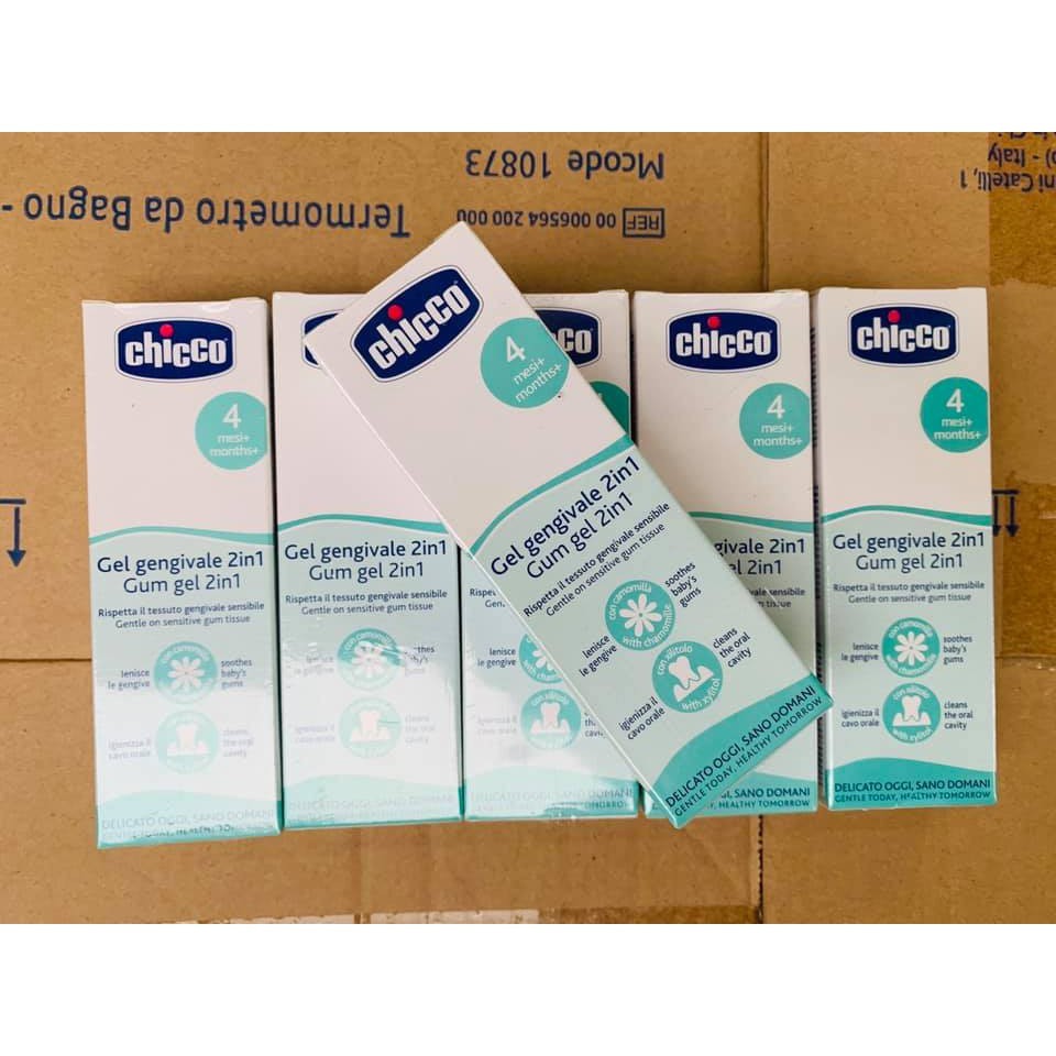 Gel Bôi Lợi Chicco Multifuntional Gum - Giúp Xoa Dịu Lợi Sưng Đau - Nhathuocgiahan