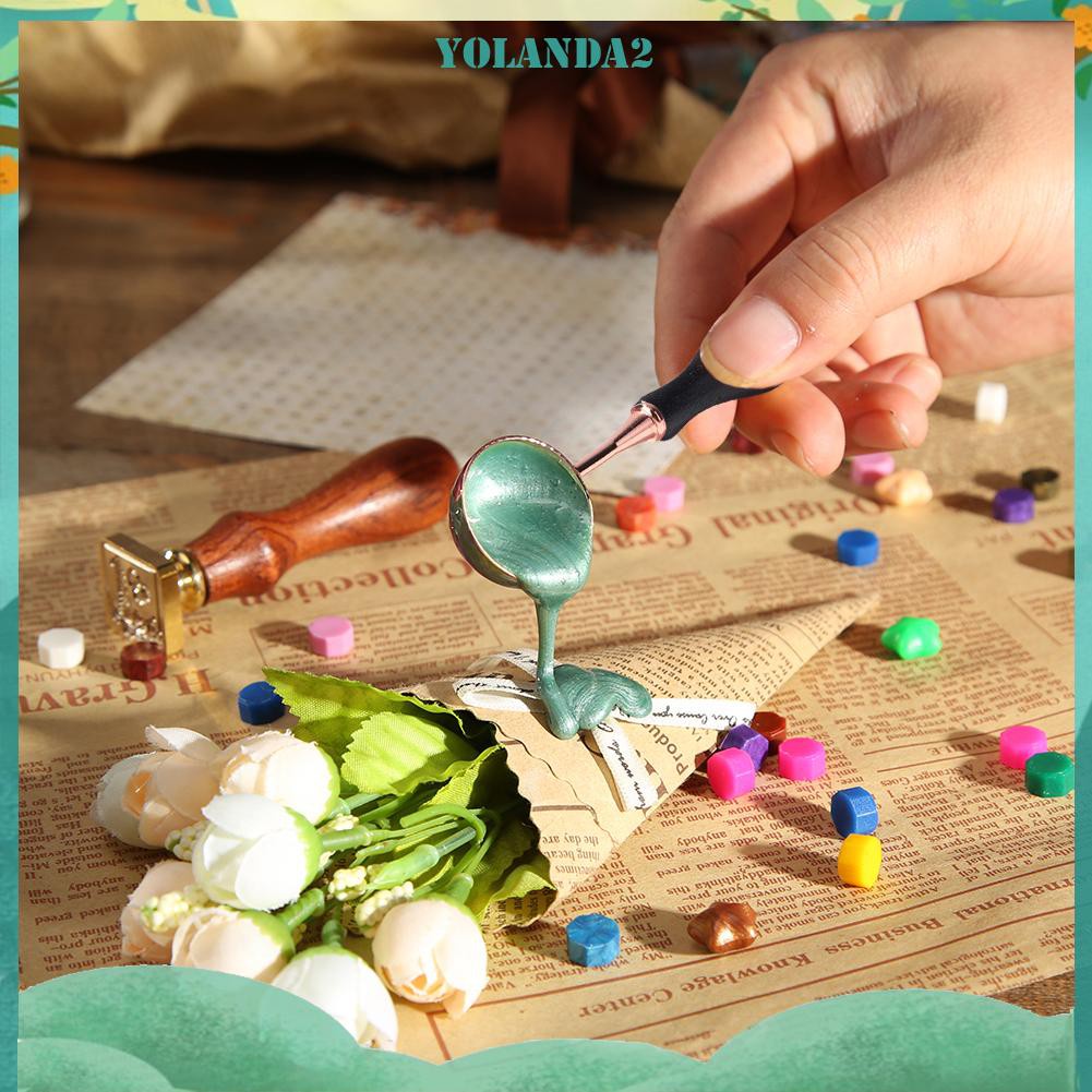 Muỗng Đun Sáp Tay Cầm Gỗ Tiện Dụng