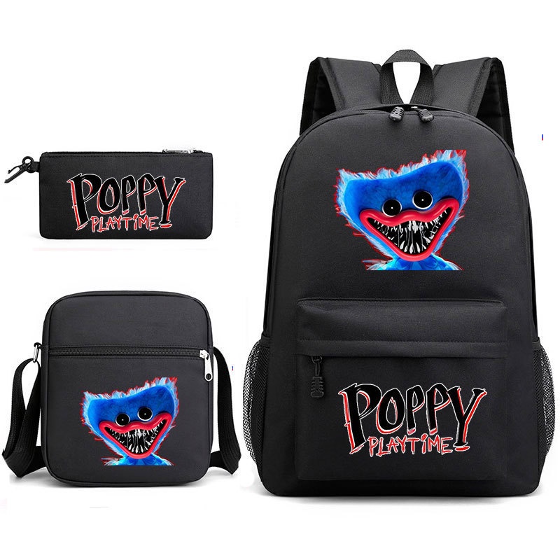 Poppy playtime Ba Lô Vải Bố Đi Học Chống Thấm Nước Siêu Mỏng Giá Cả Phải Chăng Cho Bé