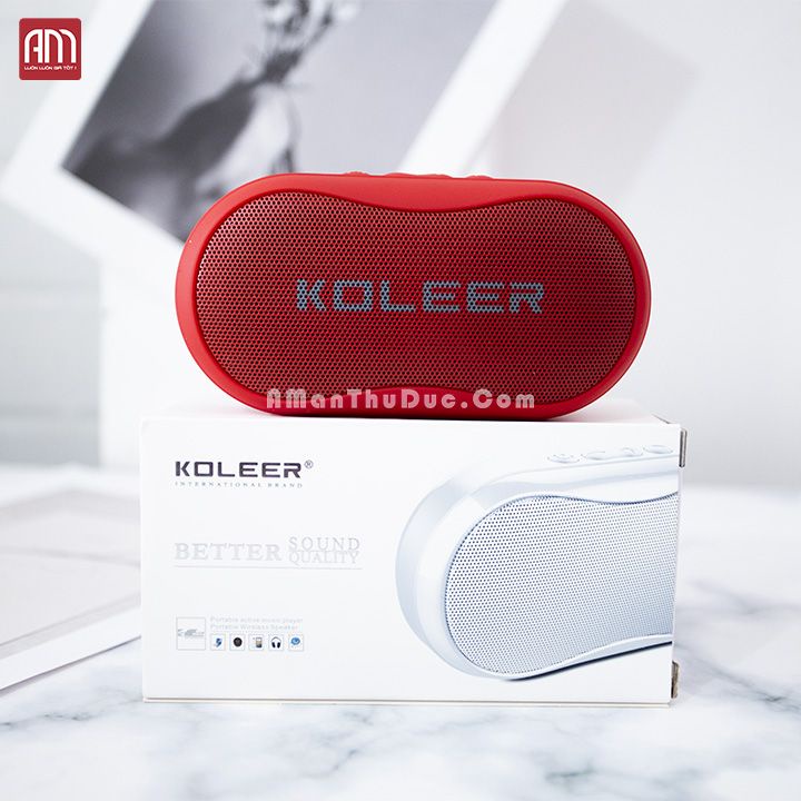 Loa bluetooth KOLEER S29 nhỏ gọn tiện dụng, âm thanh hay