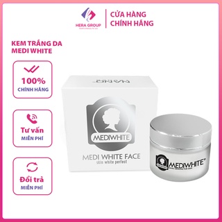 Kem trắng da medi white chính hãng - medi white face - kem dưỡng trắng da chống lão hóa mờ thâm medi white