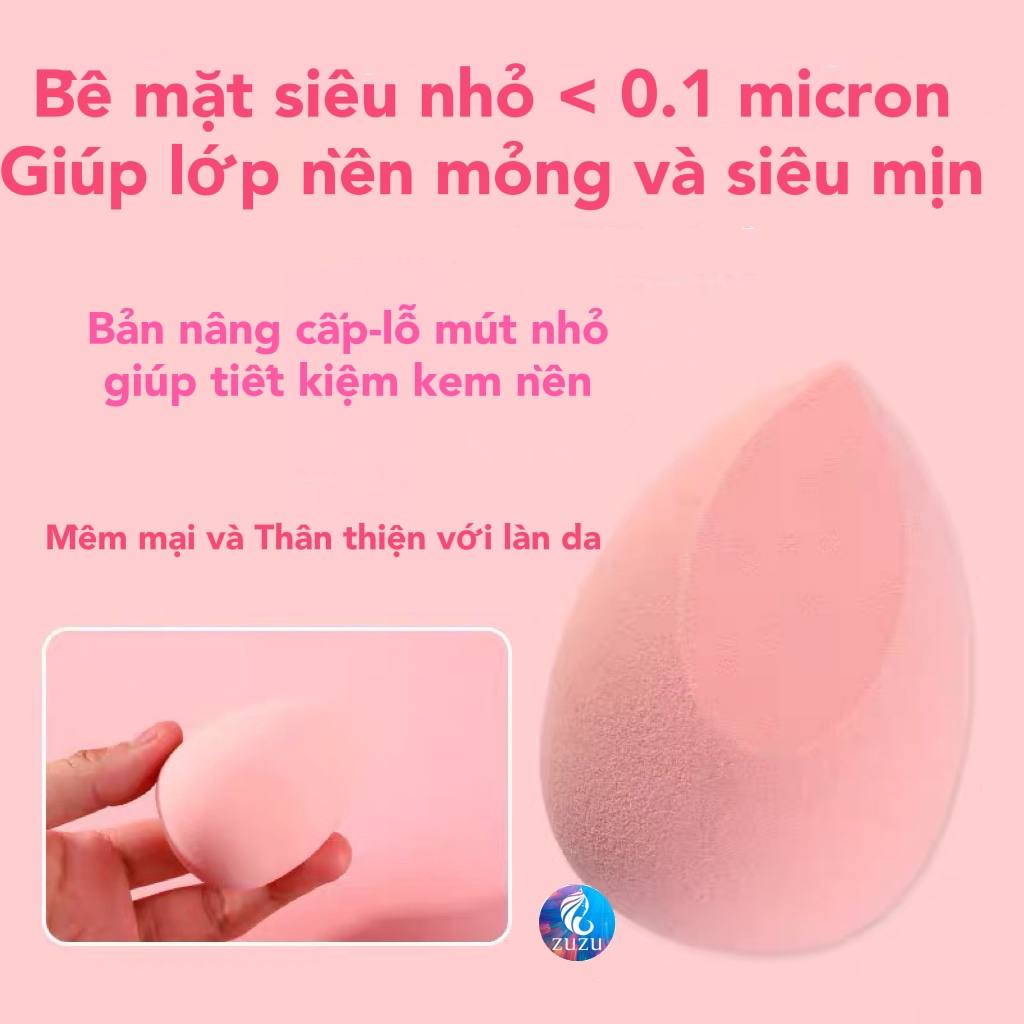 SET 3 MÚT TÁN KEM NỀN MỀM MỊN THẤM HÚT TỐT DỄ DÀNG TẠO LỚP NỀN MỎNG NHẸ LÂU TRÔI SamBeauty