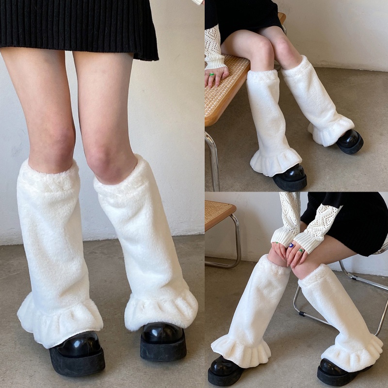Vớ Bông Giữ Ấm Chân Phong Cách Lolita Cho Nữ