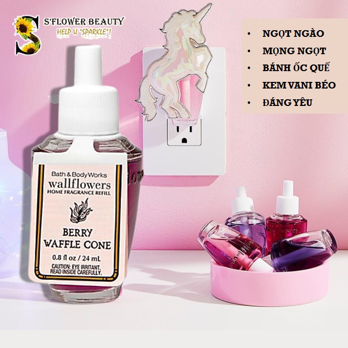 Nhiều Mùi | BST Bánh Kẹo Bakery | Tinh Dầu Thơm Xông Phòng Bath &amp; Body Works Wallflowers Home Fragrance Refills (24ml)