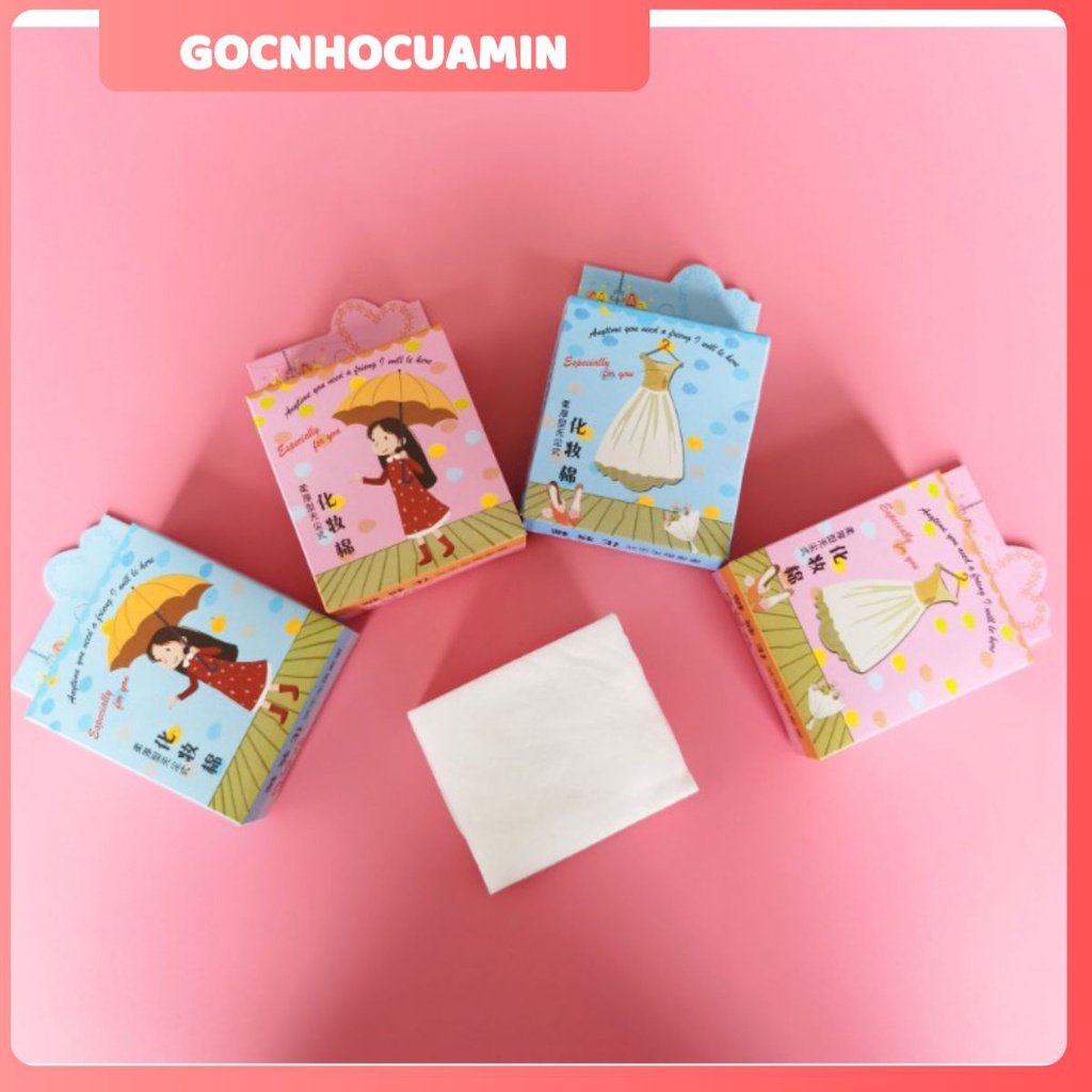 Bông tẩy trang nhỏ gọn tiện lợi 40 miếng