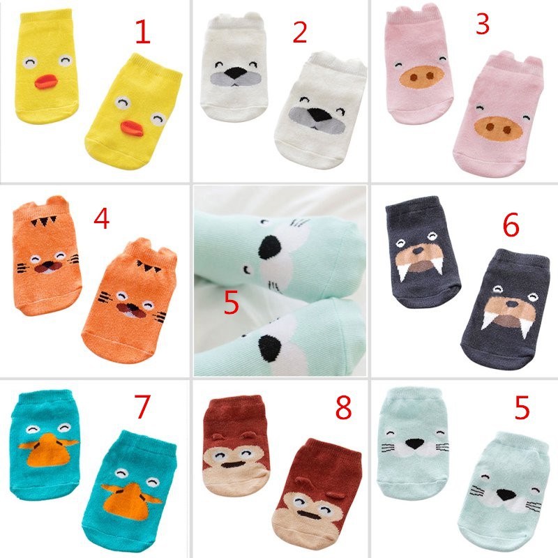 Tất hình động vật ấm áp dễ thương cho trẻ em