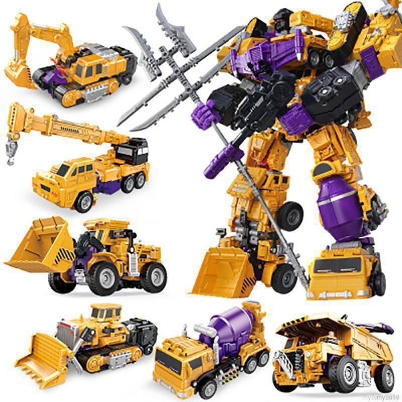 6 in 1 Hook Robot Scraper Of Devastator Action Figure Toys