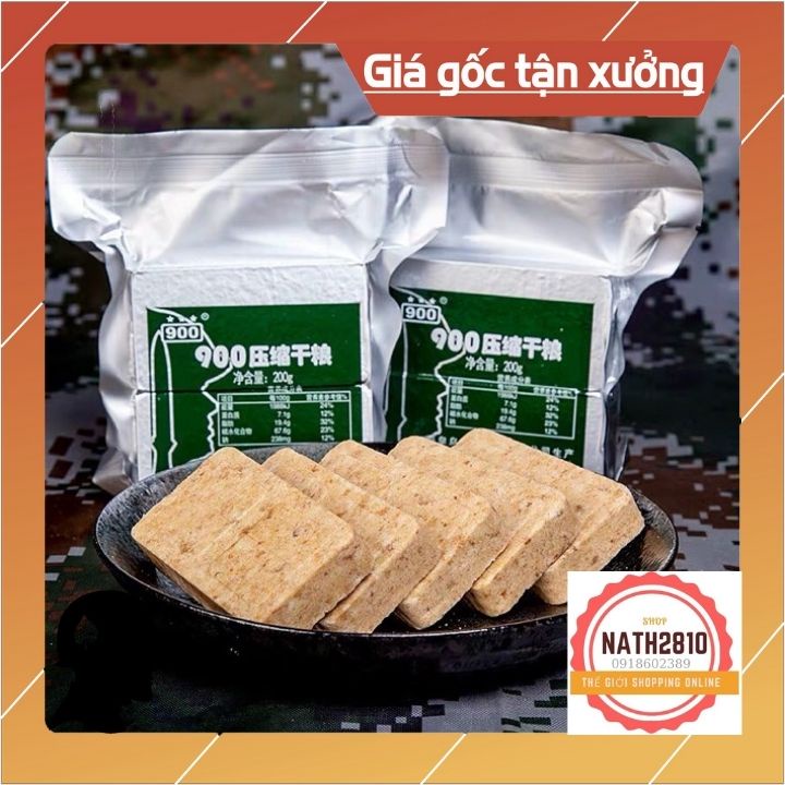 Lương khô gói 200gr - Lương khô BA SAO 900 loại I