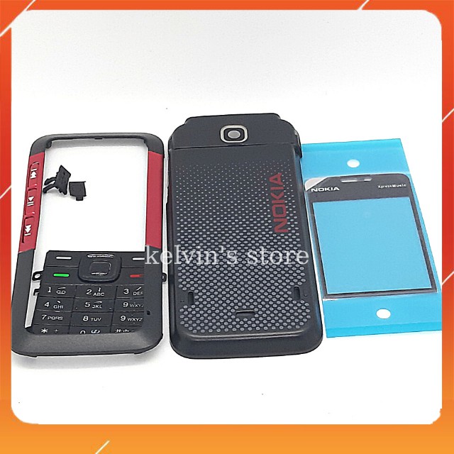 Vỏ Điện Thoại Nokia 5310,Full Bộ Bàn Phím,Màn Hình Chính Hãng.