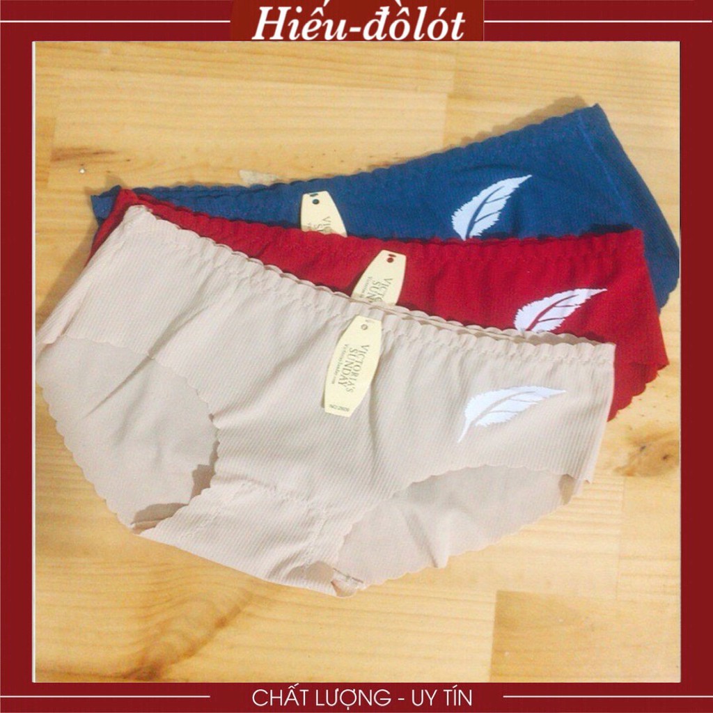 Quần Lót Nữ Su Hình Chiếc Lá Co Giãn Thoải Mái Thấm Hút Tốt Hieu Store24h - 2609