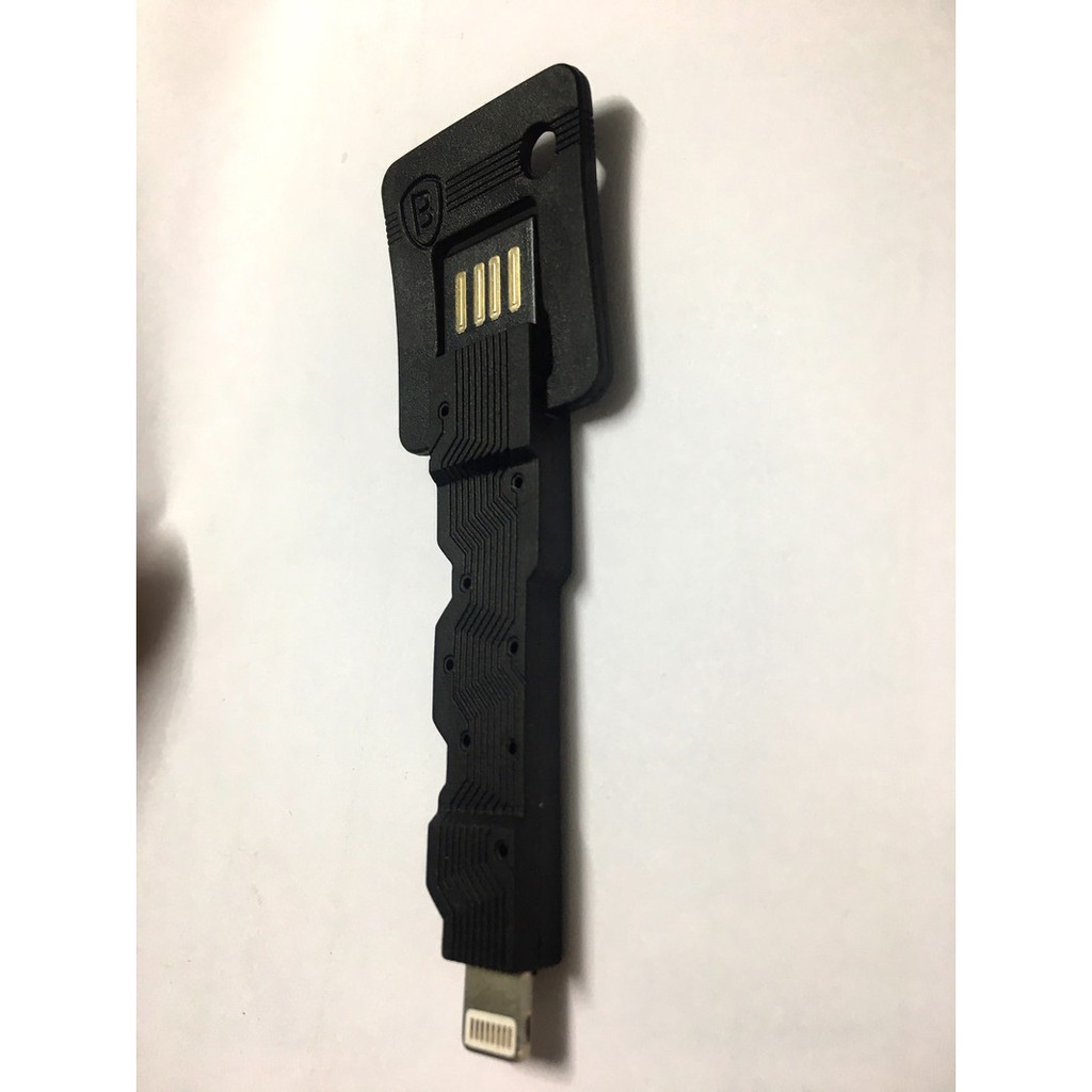 Thanh Lý  Cáp Lightnin+ Baseus ngắn 7cm sạc điện thoại máy tính bảng sạc dự phòng , Truyền dữ liệu tiện ích dễ mang t