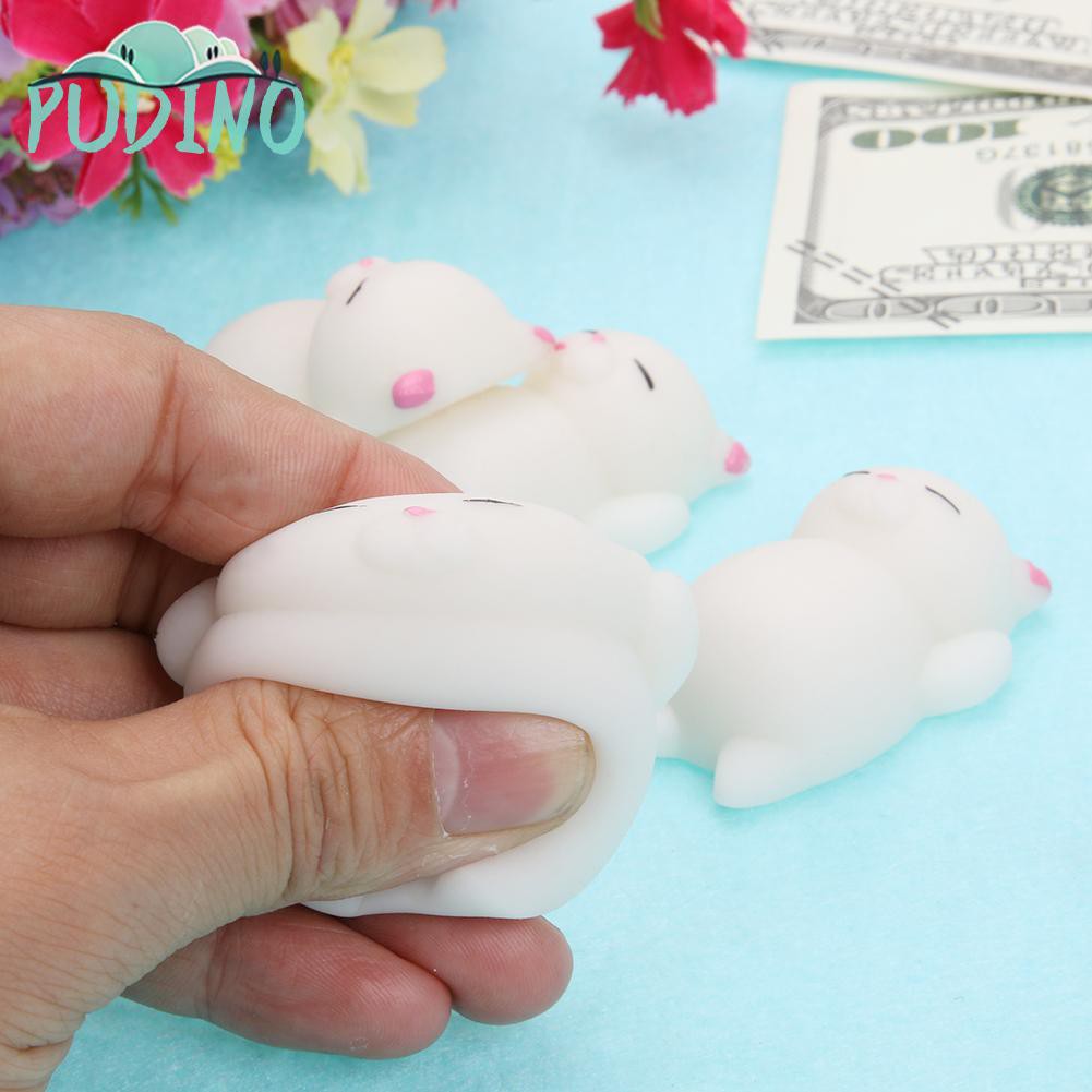 Đồ chơi Squishy hình mèo đáng yêu giúp giảm stress