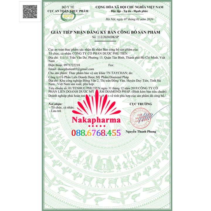 TN TAYCHAN - Hỗ trợ mạnh gân cốt, giảm đau nhức xương khớp, tê bì chân tay do phong thấp, thoái hóa khớp