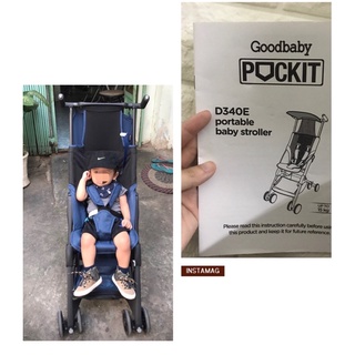 Xe đẩy pockit lưng lưới thanh lý