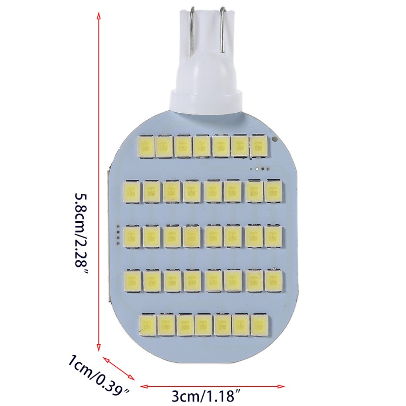 Đèn Pha LED Chống Sương Mù T10 W5W 192 921 194 158 38SMD 10x Chuyên Dụng Cho Xe Hơi