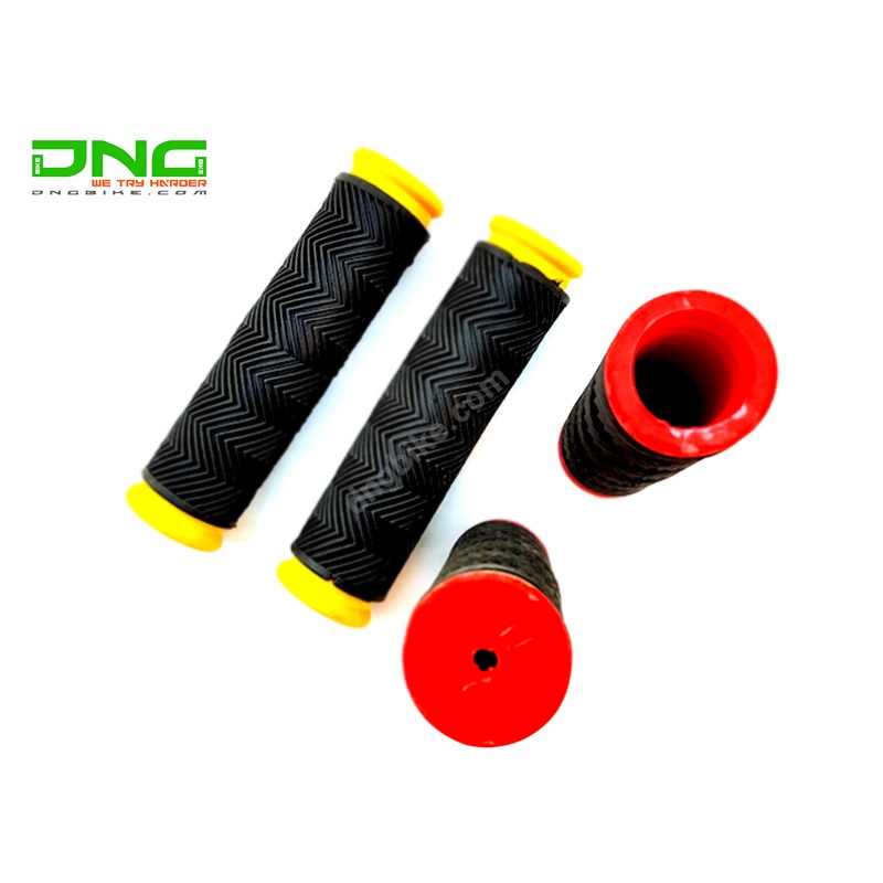 Tay nắm su xe đạp viền màu