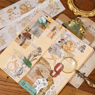 Gilt Series Retro Washi Tape DIY Decorative Stickers