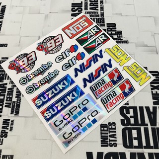 [GIÁ GỐC] Tem logo mạ crom cho xe máy.