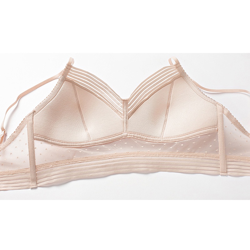 Varsbaby Bralette Ren Lưới Hở Lưng Sexy Mới D323