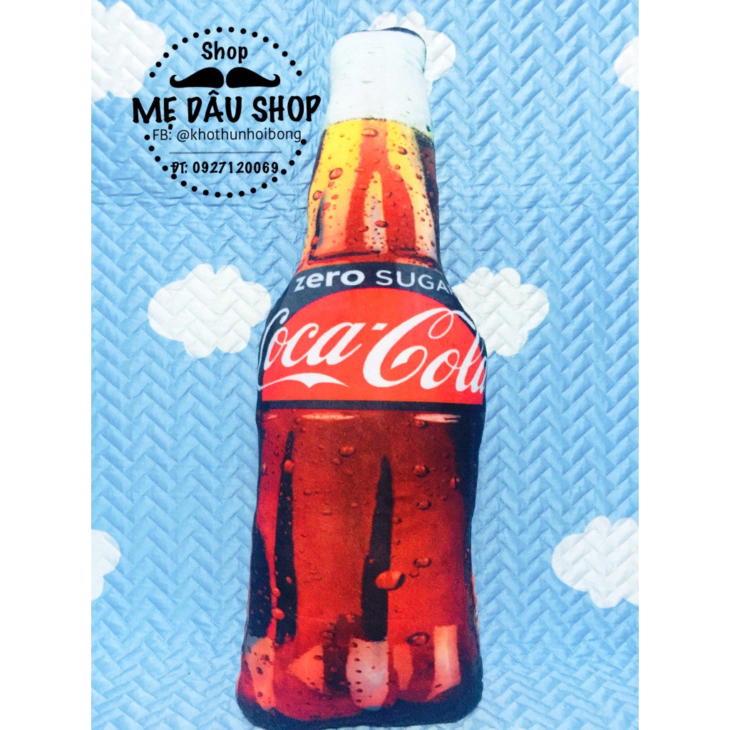 GỐI ÔM COCA SIZE LỚN 1 MÉT CAO CẤP GIÁ RẺ