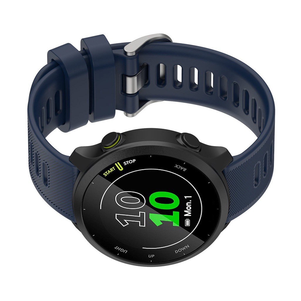 Dây đeo silicon 20mm cho garmin Forerunner 158 55 245 245m 645 Vivoactive 3 / Garmin Venu Sq