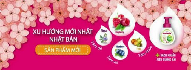 Sữa tắm gội dạng bọt mamamy