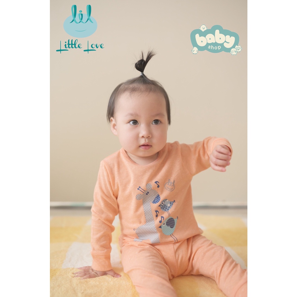 Bộ Dài Tay Thu Đông Cho Bé Trai, Bé Gái Cài Cúc Vai Chất Cotton Sịn Mịn Hàng Cao Cấp B1032 từ 4-16kg