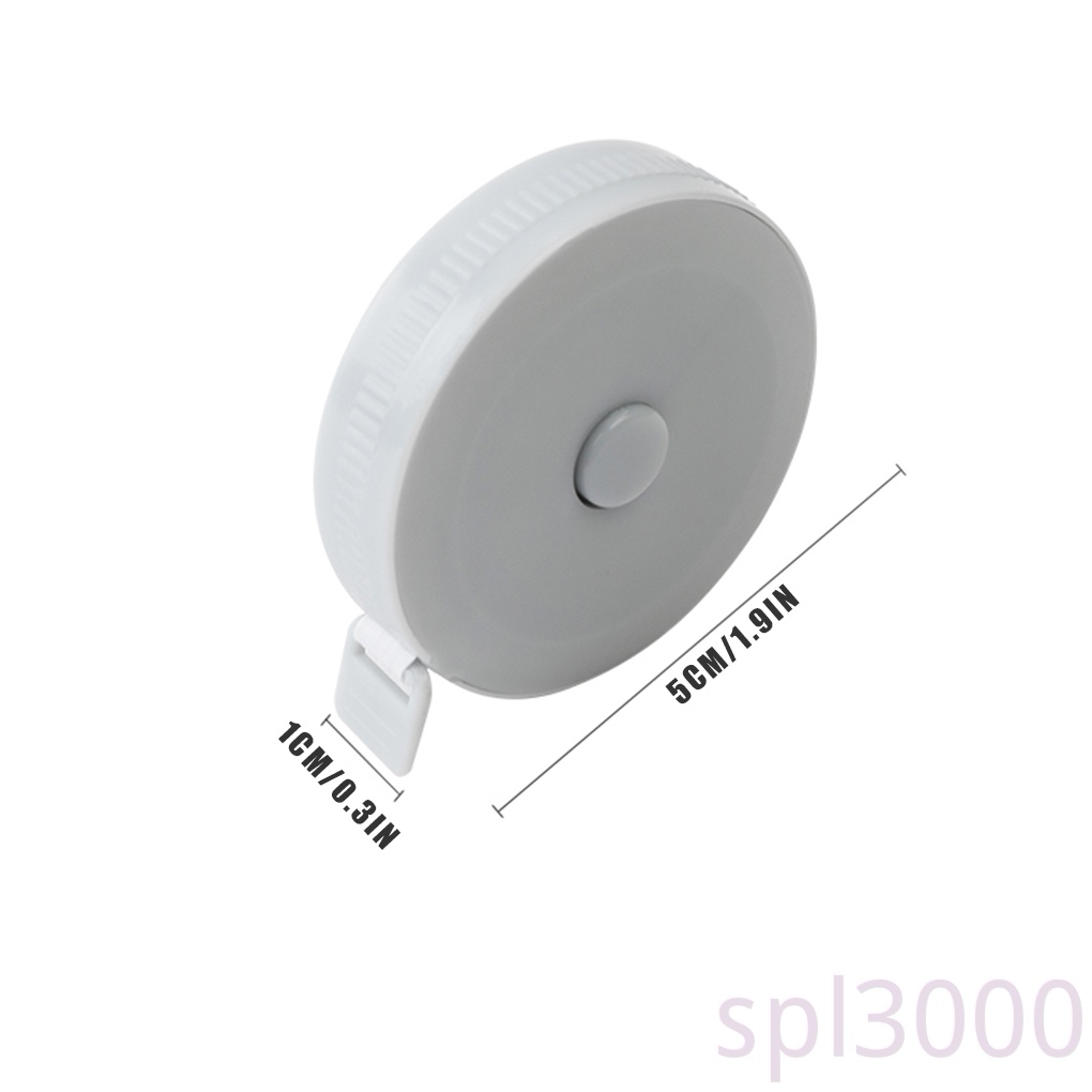 Thước dây mềm có thể thu vào 1.5m tiện dụng