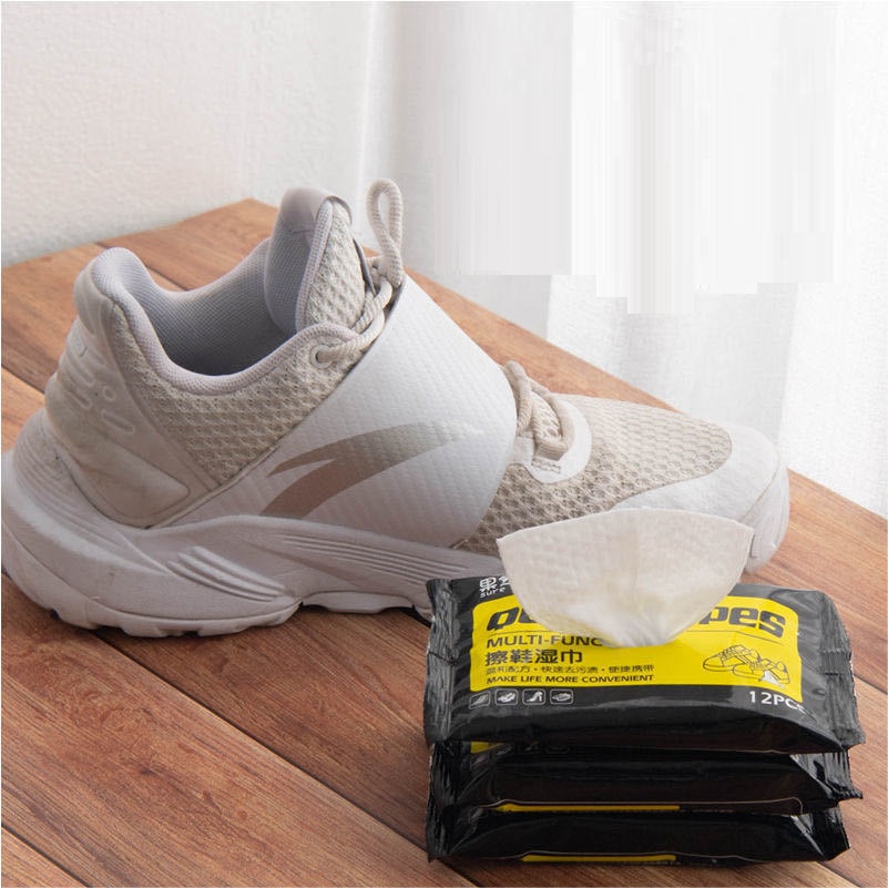 Khăn giấy ướt lau giày Shoe Wet Wipes, khăn vệ sinh giày Sneaker