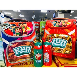Balo Kun phản quang hỗ trợ chống gù