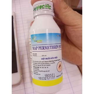 hàng chuẩn -  muỗi Map Permethrin 50EC - 100m