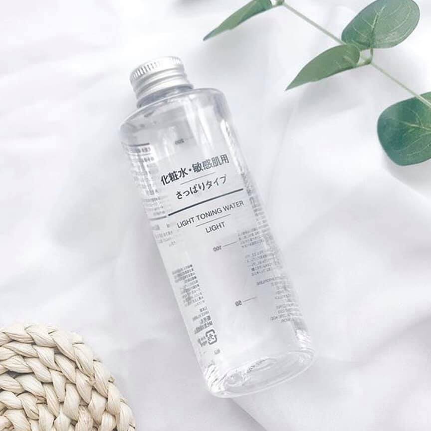 [Giá Sỉ] Toner Nước Hoa Hồng Muji Light Toning Water Cân Bằng Da 200ml