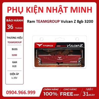 Mua Ram máy tính PC Team Group Vulcan Z 8G/3200 Tản nhiệt 8GB (1x8GB) DDR4 3200Mhz hàng thương hiệu chính hãng BH 36 tháng