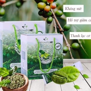 Cafe xanh kháng mỡ mẫu 2021