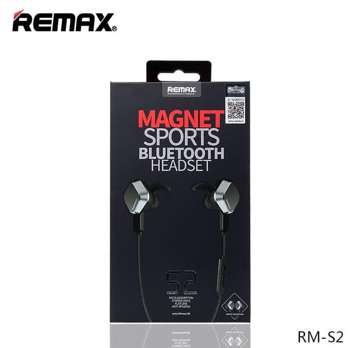 Tai Nghe Bluetooth Remax S2 Âm Thanh Sống Động Chất Lượng Cao Đen