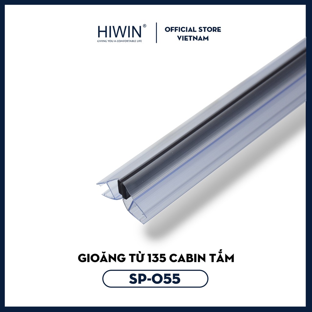 Gioăng từ 135 độ mở ngoài cabin tắm màu đen Hiwin SP-055