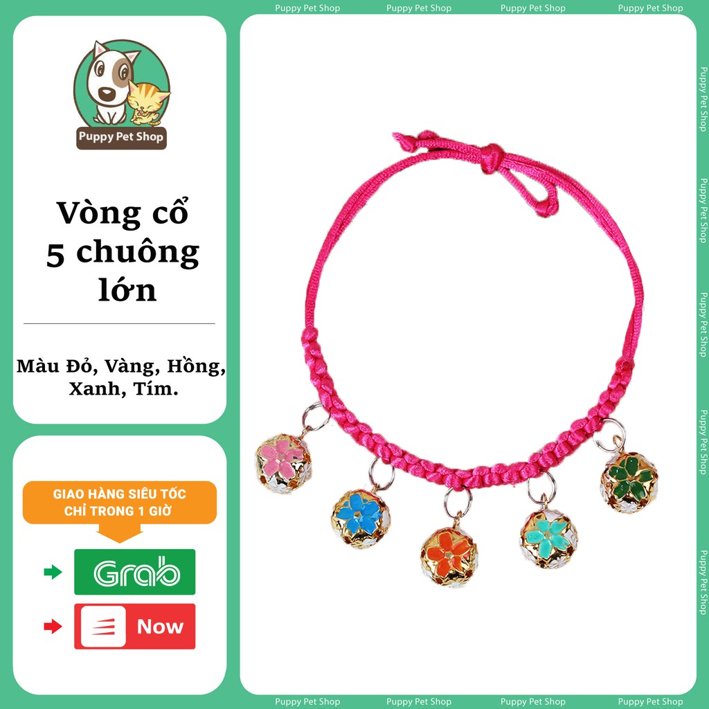 Vòng cổ 5 chuông