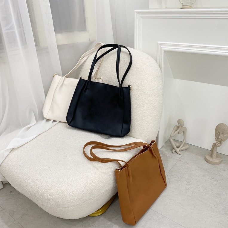 Túi xách nữ da mềm SEEME - [B01] Huge Bag