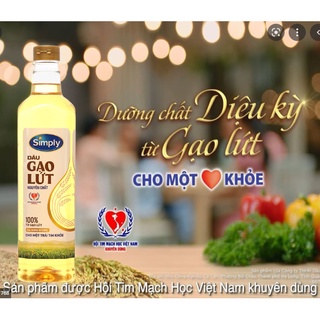 Dầu đậu nành Simply 1L