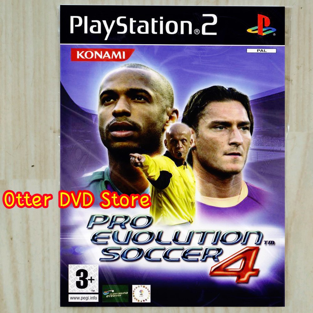 Băng Chơi Game Ps2 Ps 2 Pro Evolution Football 4 Pes 4 Chất Lượng Cao