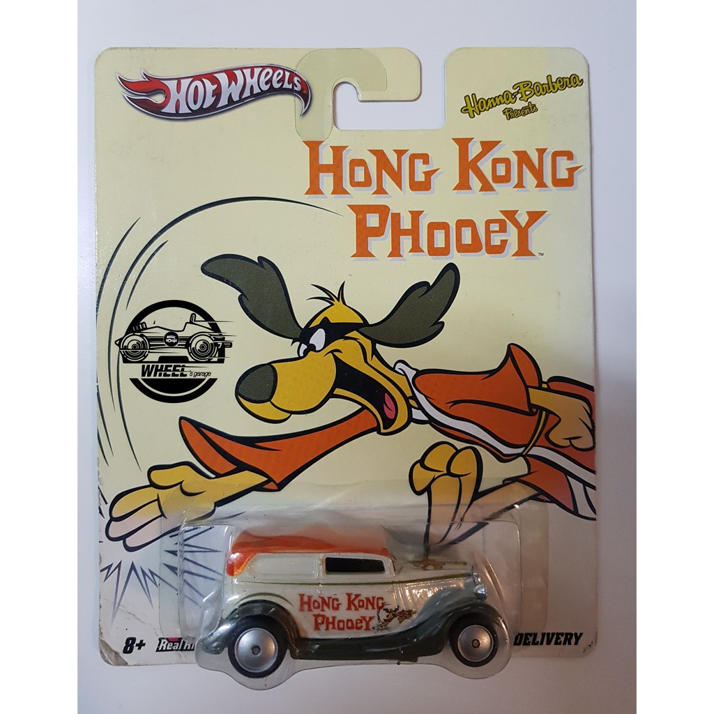 Xe mô hình đồ chơi bánh cao su Hotwheels 1:64 Premium - POP CULTURE - '34 Ford Sedan Delivery