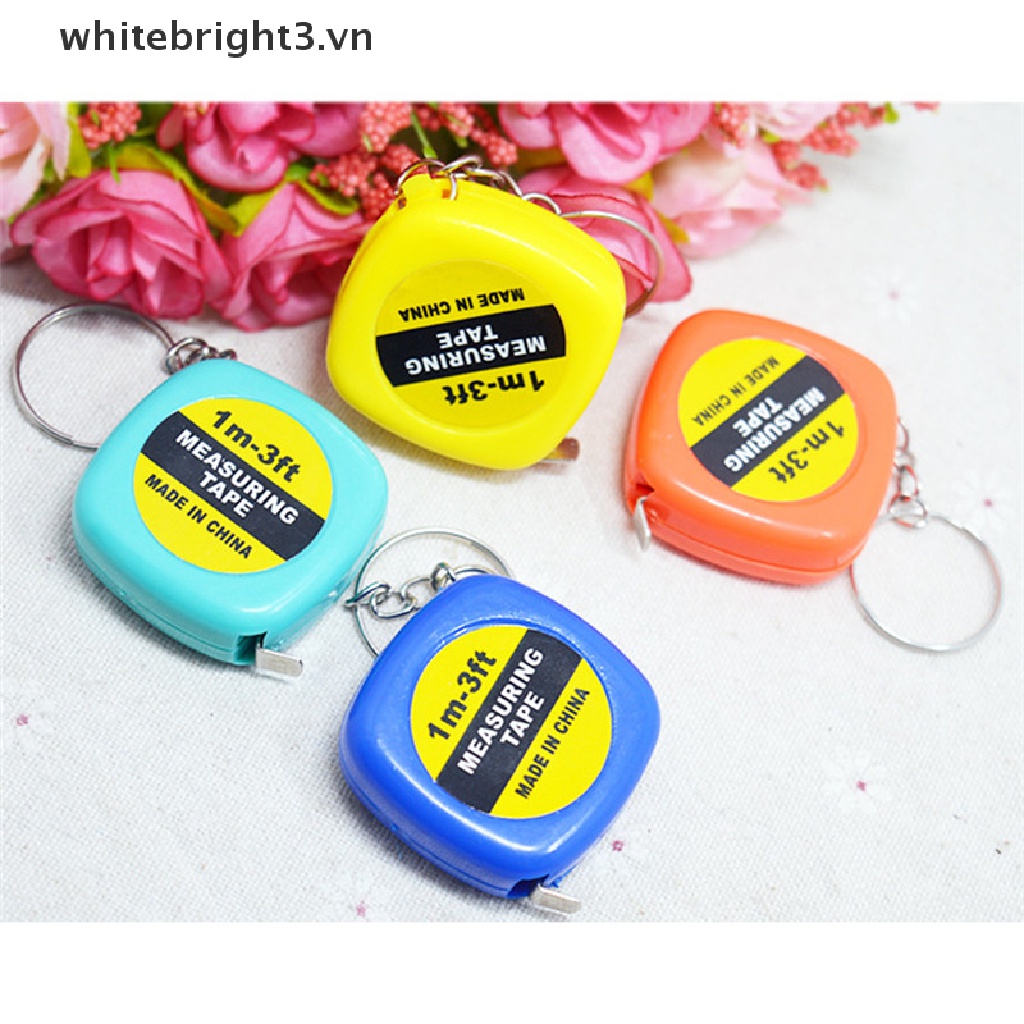 2 Thước Dây Mini Có Móc Khóa Có Thể Thu Gọn Tiện Lợi