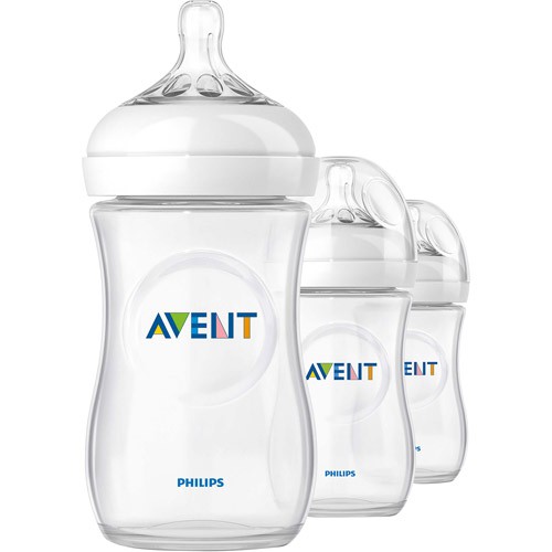Bình sữa Philips Avent PP mô phổng tự nhiên 260ml (PP) BPA Free (bộ 3 bình)