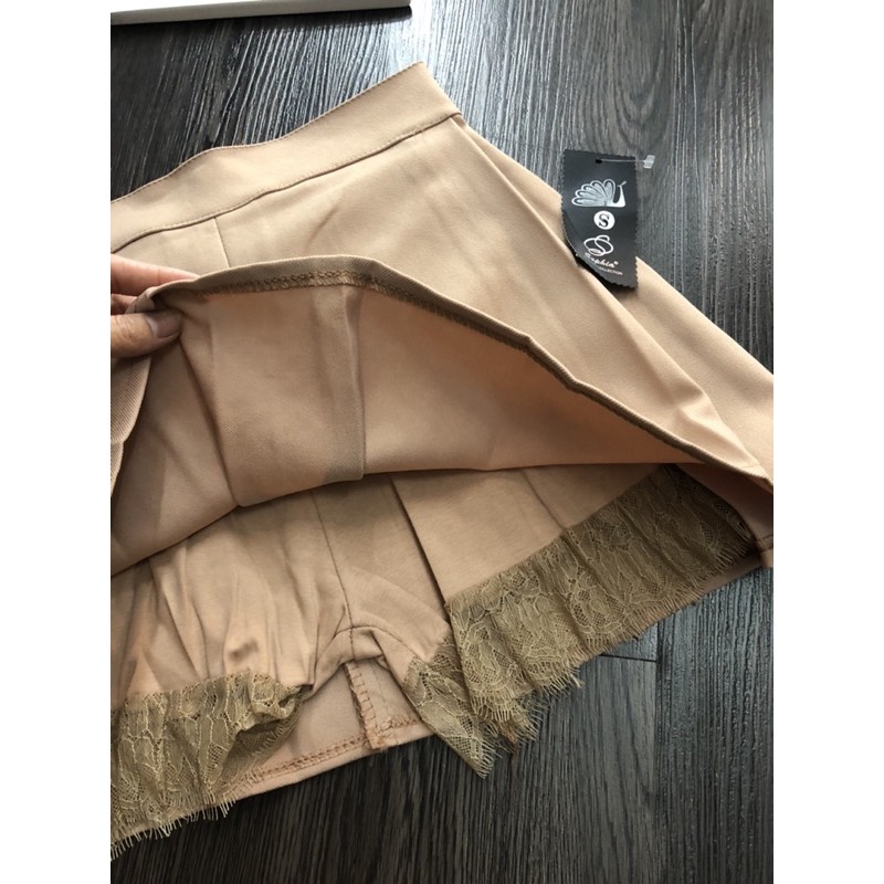 [Mã WASTUP giảm 10% tối đa 30K đơn 99K] Chân váy phối ren kèm lót trong | BigBuy360 - bigbuy360.vn