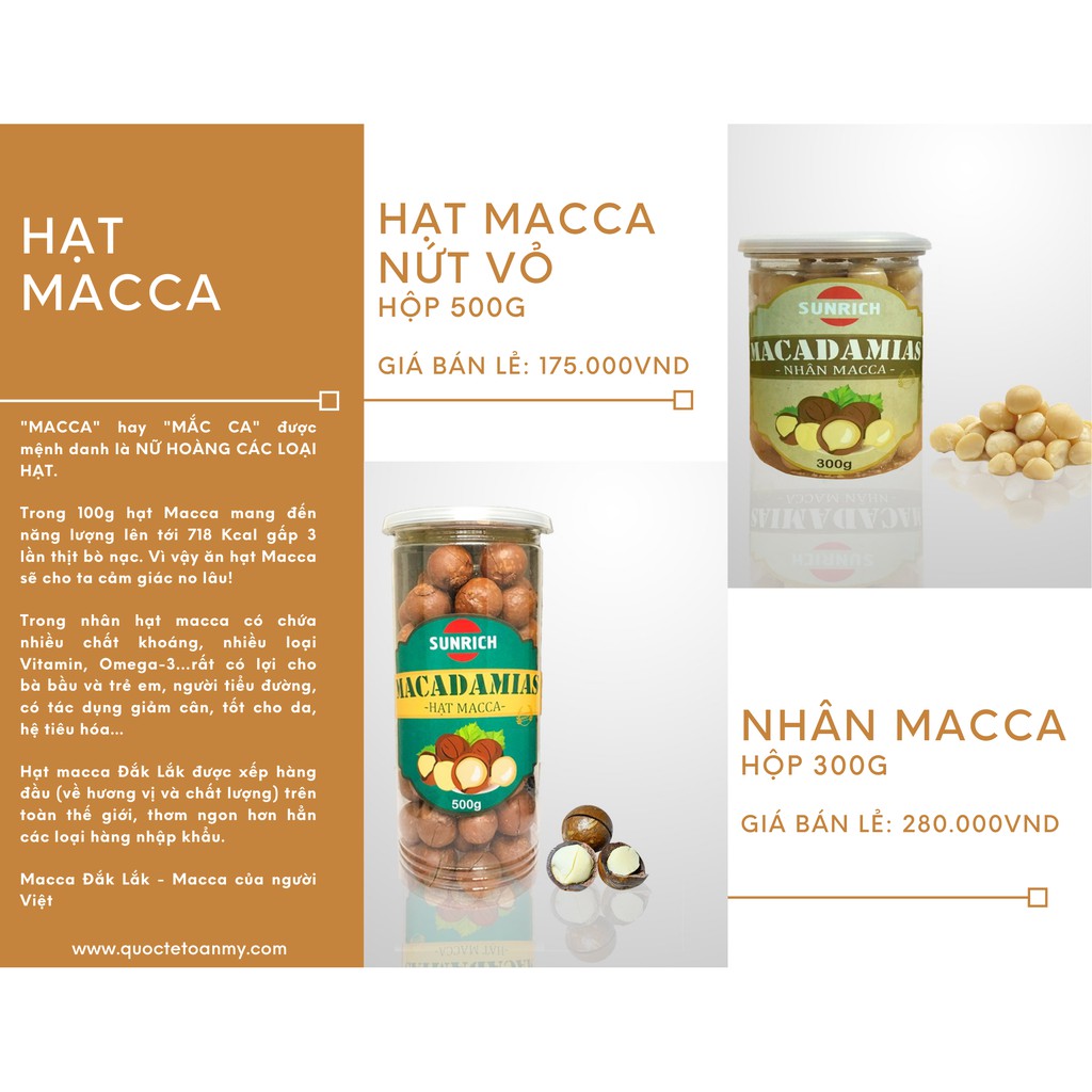 [SUNRICH] 300G NHÂN HẠT MACCA NGUYÊN HẠT ĐÓNG HỘP THƠM NGON, BỔ SUNG DINH DƯỠNG, QUÀ TẶNG TỪ THIÊN NHIÊN, NHÂN MACCA