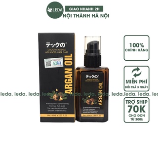 tinh dầu dưỡng tóc Meiki serum dưỡng tóc uốn Meiki argan oil 60ml, LEDA