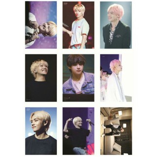 [ép lụa] LOMO card ảnh thành Viên BTS - V (Kim Tea Hyung) New full 81 ảnh